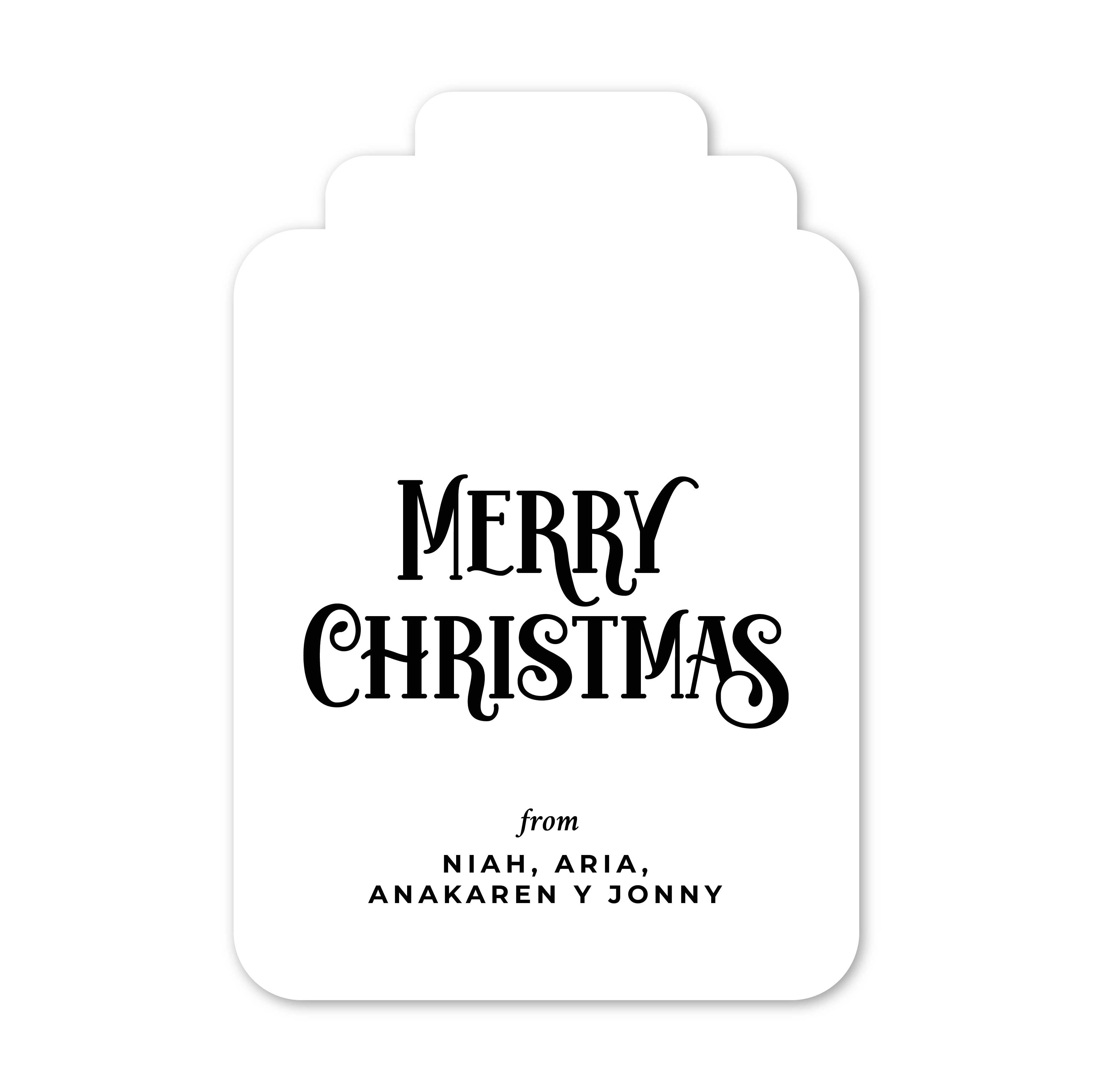 Christmas tags - Merry & Bright Collection