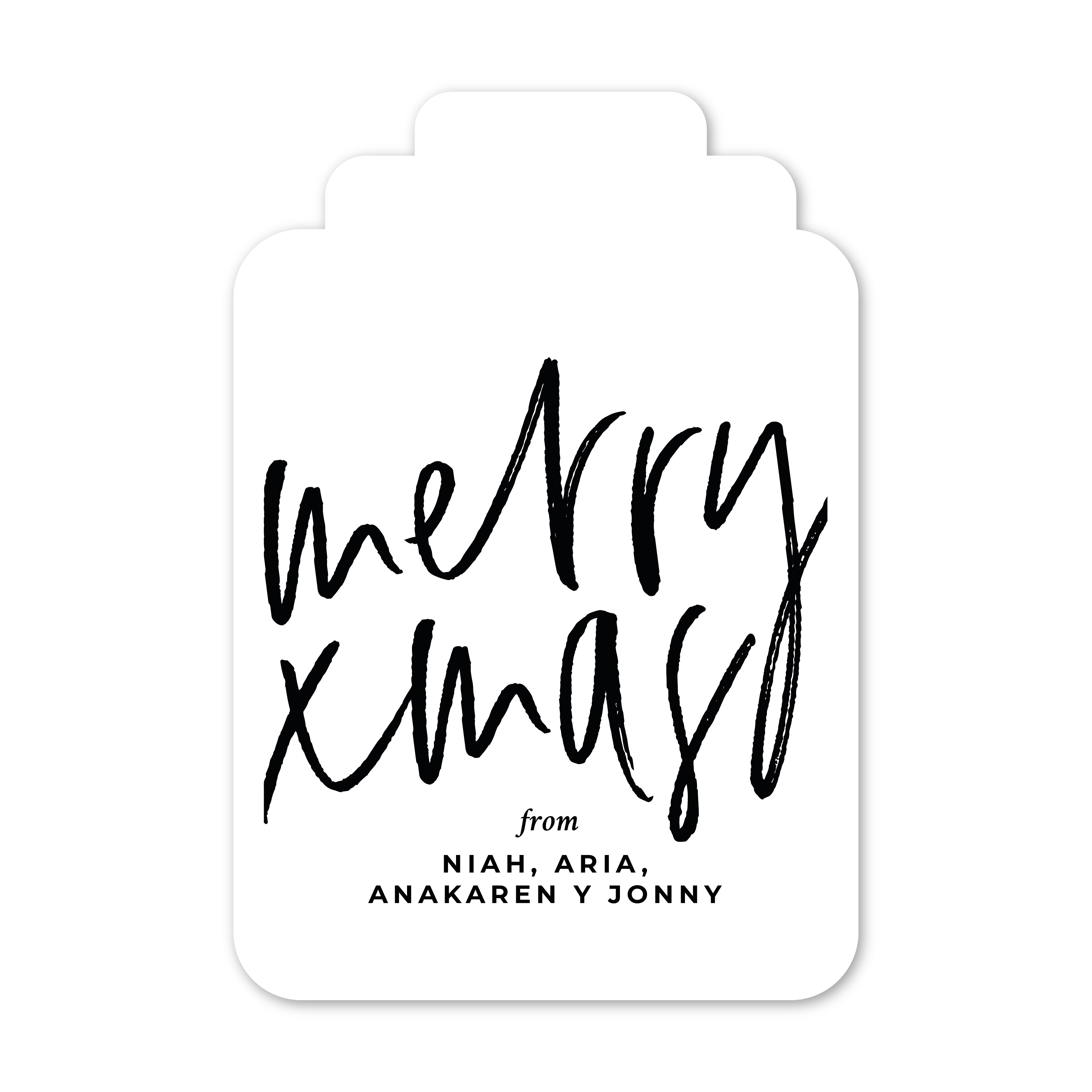 Christmas tags - Merry & Bright Collection