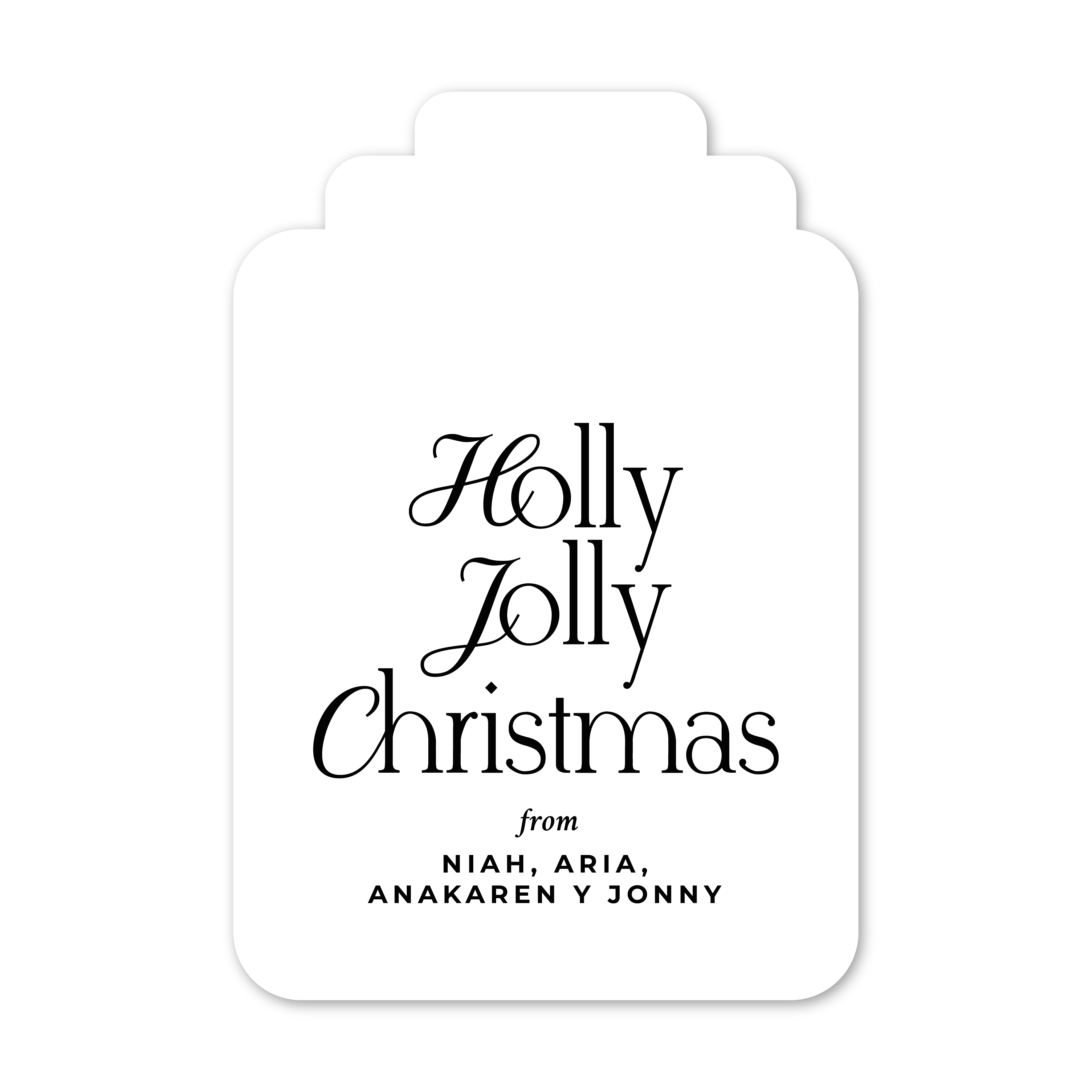 Christmas tags - Merry & Bright Collection