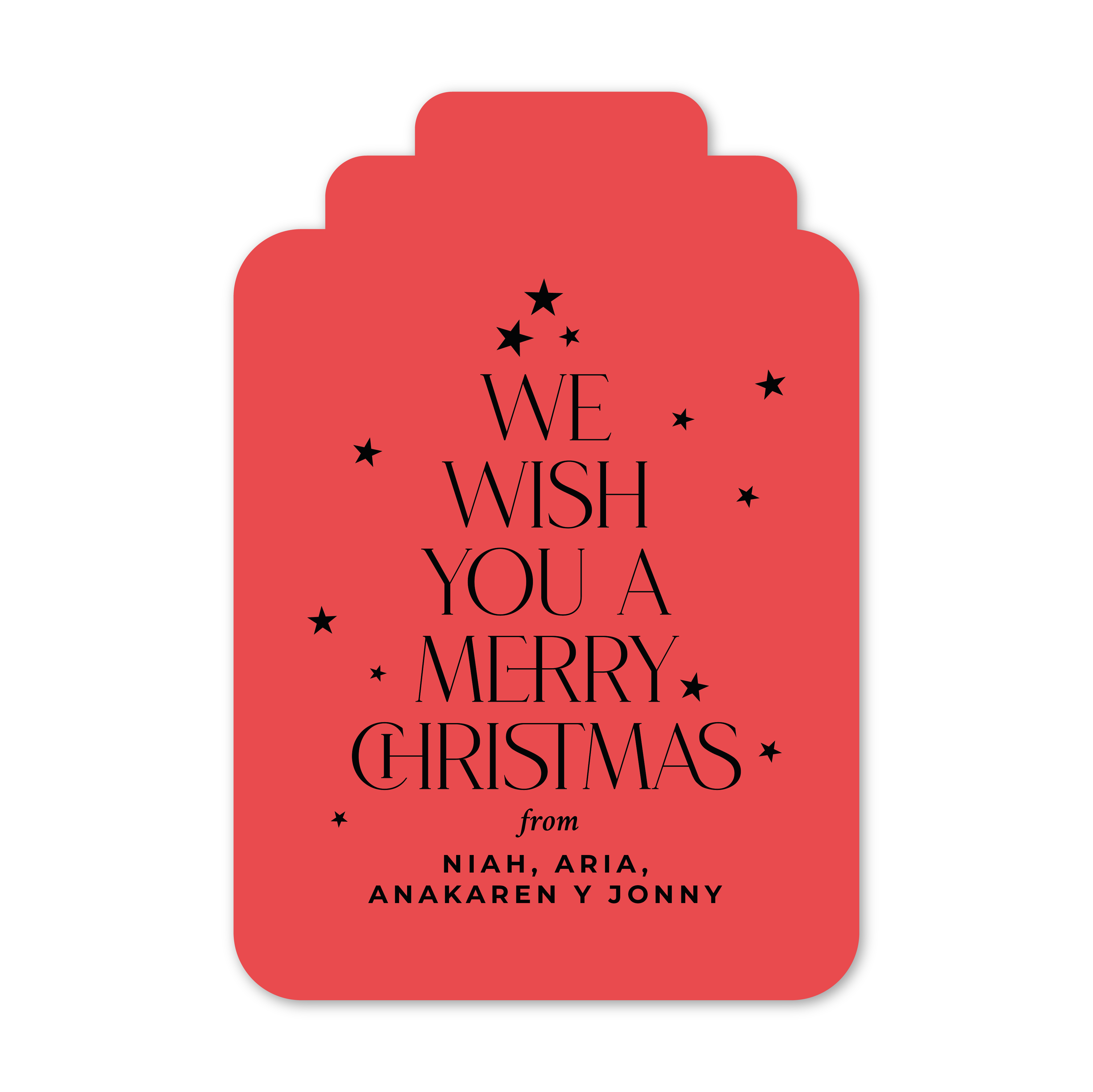 Christmas tags - Merry & Bright Collection